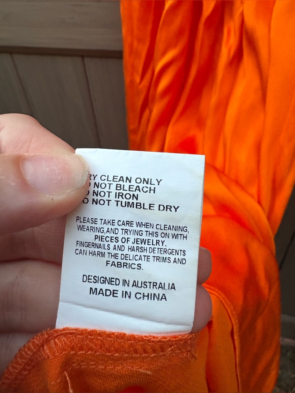 ELLIATT Visitant Maxi Dress in Papaya Bright Orange Sundress Sun Gown small - Picture 5 of 10